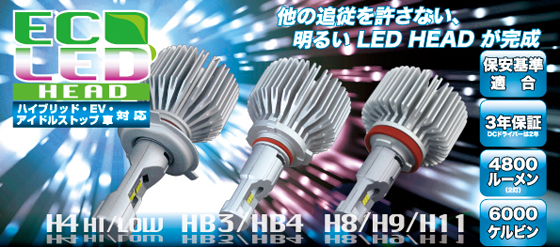 ECO LED HEADgbv摜